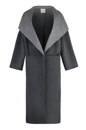 Wool and cashmere coat-0